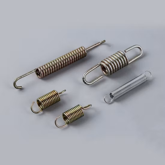 검은 금속 탄소강 스테인레스 스틸 스프링 코일 작은 확장 인장 스프링